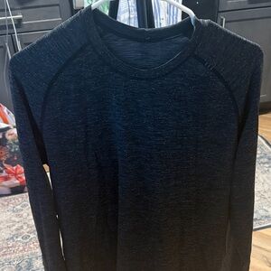 Lululemon Athletica Charcoal Long Sleeve Shirt